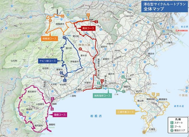 滞在型サイクルルートマップ