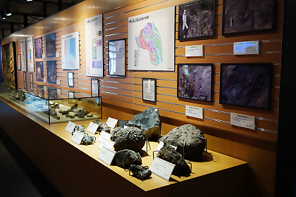 愛川町郷土資料館の展示風景
