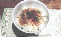 110)冷奴丼