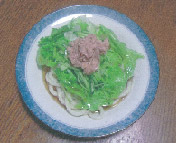 サラダ風うどん