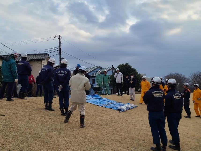 シート張り展開