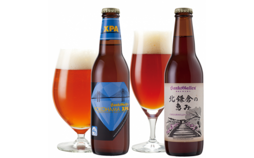 神奈川の天然水仕込みビール２種６本セット（横浜・北鎌倉）