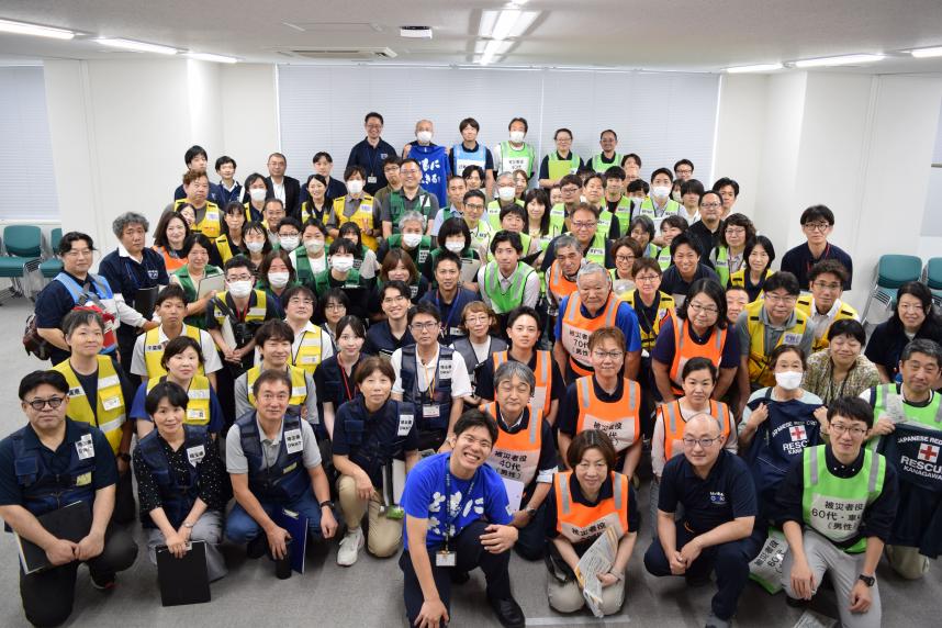 近隣都県合同訓練集合写真