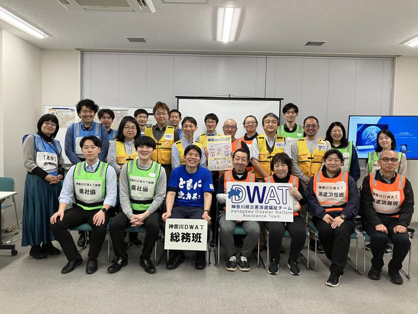 訓練終了後の集合写真