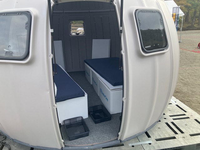 シェルター内部の様子