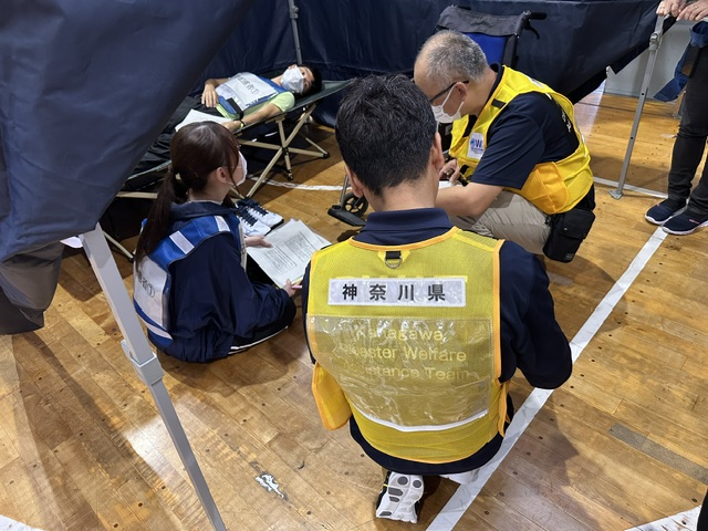 南足柄市総合防災訓練2