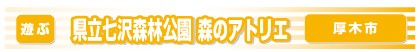 県立七沢森林公園/森のアトリエ