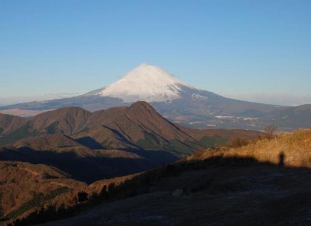 明神ヶ岳から見た富士