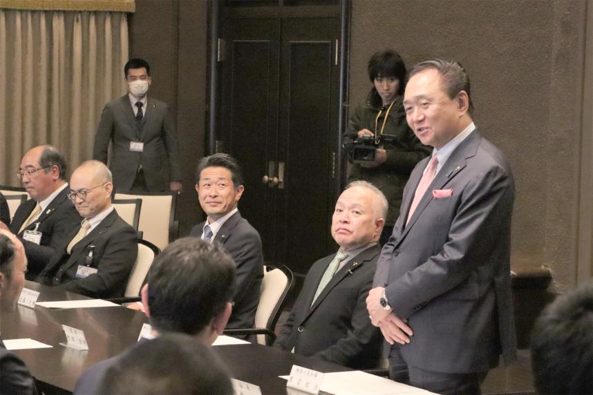 20250408横浜高校野球部の知事表敬（黒岩祐治神奈川県知事）