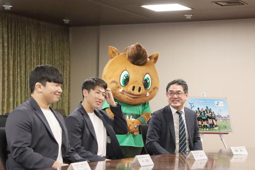 20250529ラグビーリーグワンのシーズン終了報告の様子2