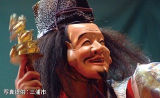 海南神社面神楽