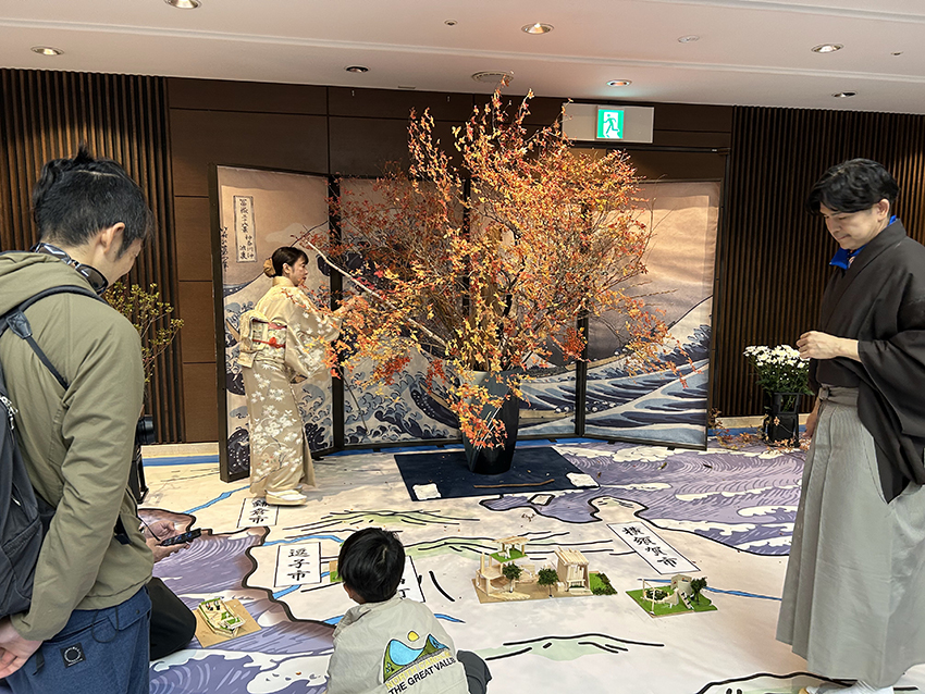 北斎イベント写真