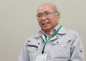 災害ボランティアを続ける理由を語る石橋さん