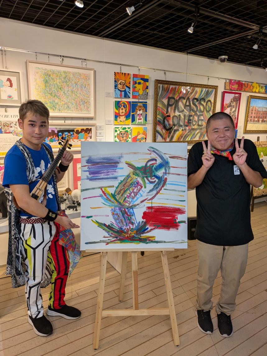 ライブペインティング1