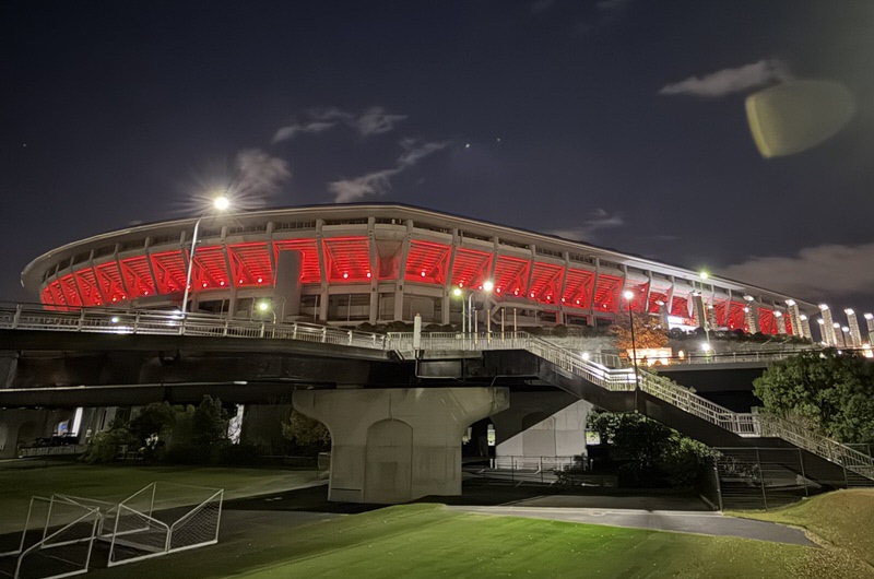 日産スタジアムライトアップイメージ
