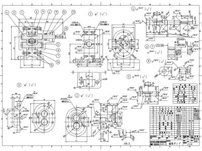 2次元CADソフトによる設計作品