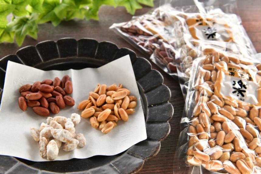 かまか商店ピーナッツ三色詰