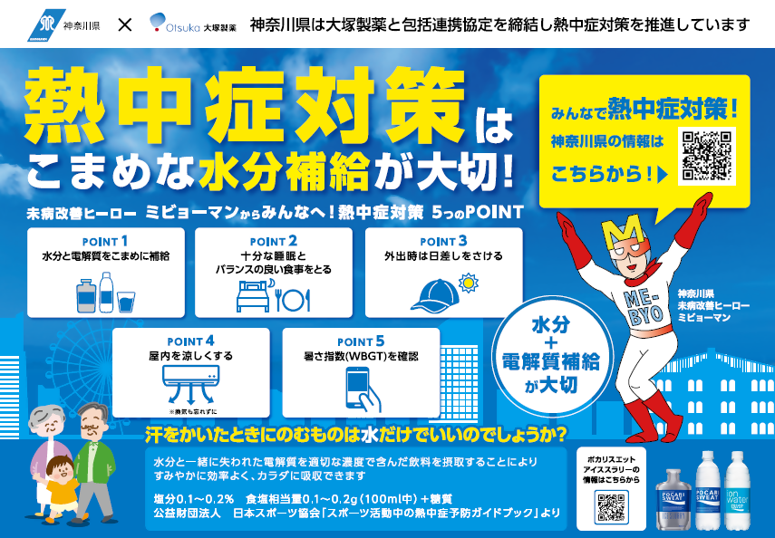 大塚製薬連携ポスターイメージ