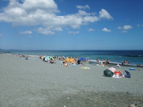 御幸の浜海水浴場の写真