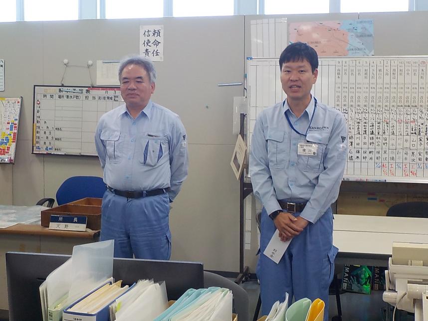 職員2名の写真