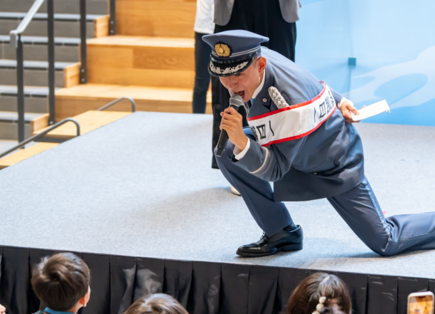 熱過ぎるワタリ110署長