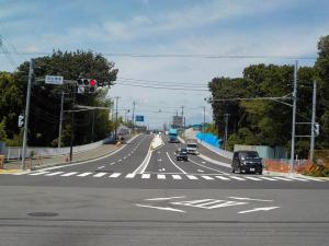 用田際橋交差点