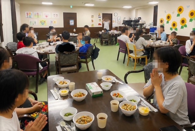 子ども食堂実施の様子1