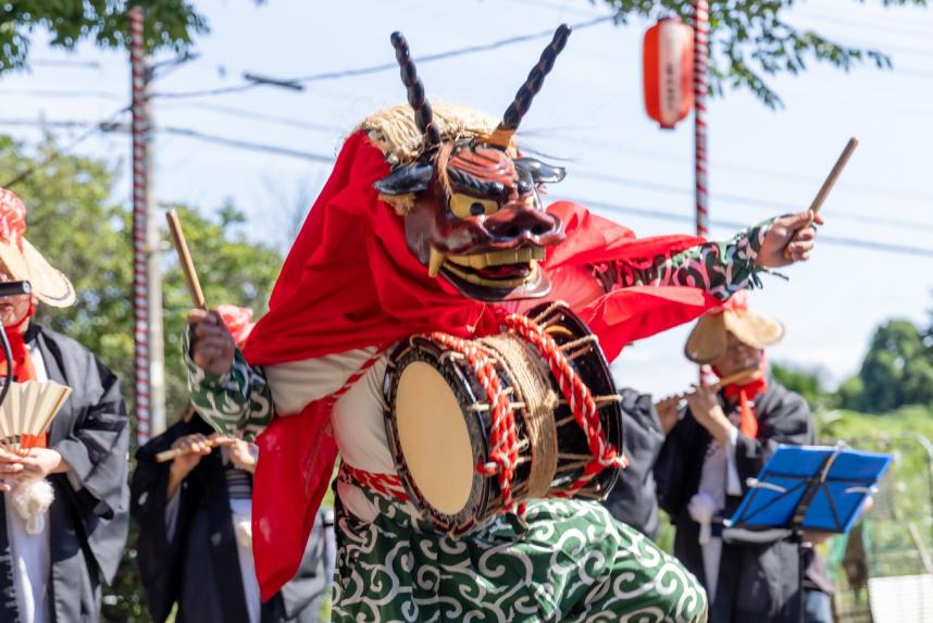 「三増の獅子舞」（愛川町）