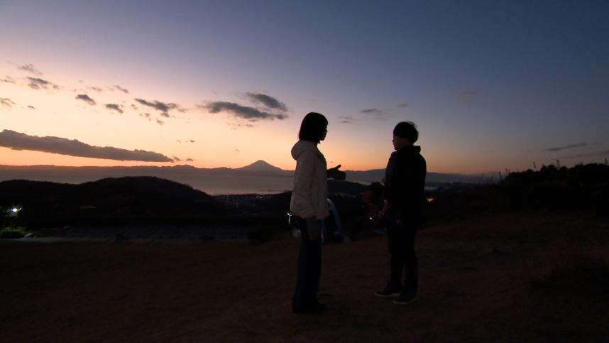湘南国際村のマジックアワー