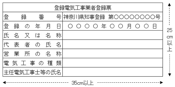 標識（登録）