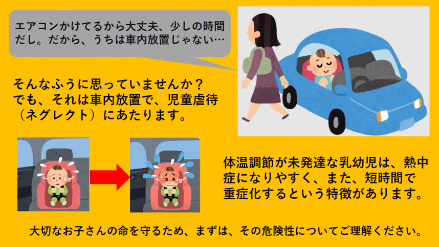 車内放置