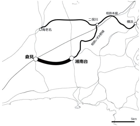 いずみ野線の延伸（湘南台から倉見）