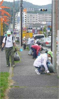 きれいな道づくり