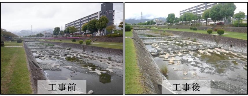 水無川飛び石整備2