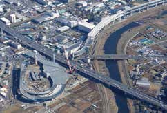 高速横浜環状北線　港北JCTの写真