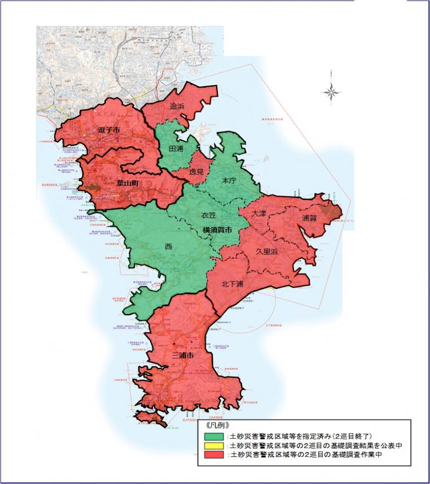 調査位置図（公表前）