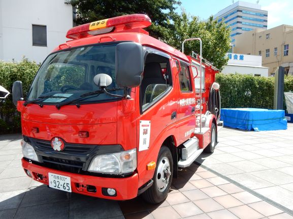 ポンプ車（消防学校）