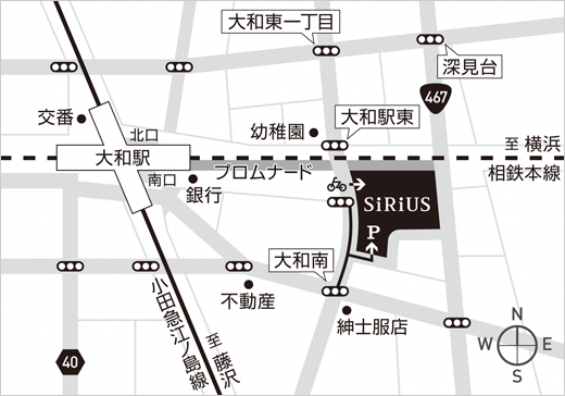 【県央会場】地図