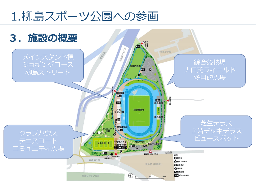 柳島スポーツ公園への参画