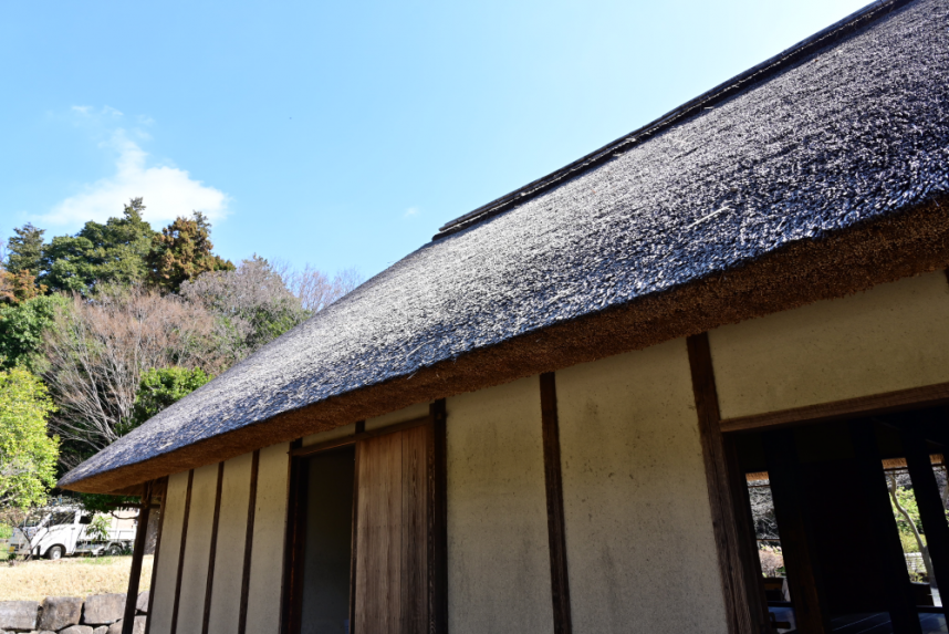 小川家の屋根