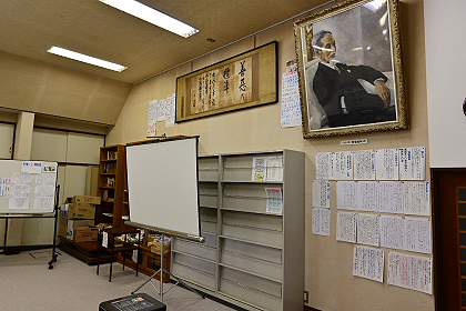 尾崎咢堂記念館の展示