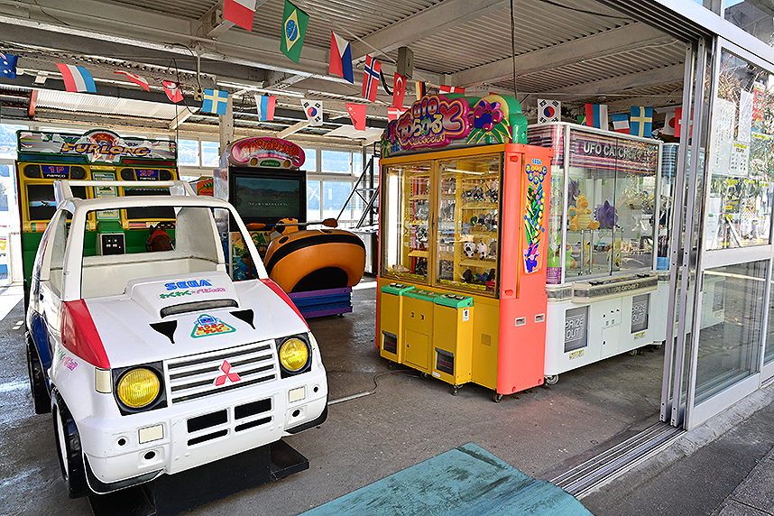 レトロなゲームがいっぱい