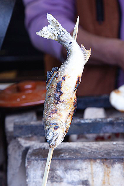 鮎の塩焼き