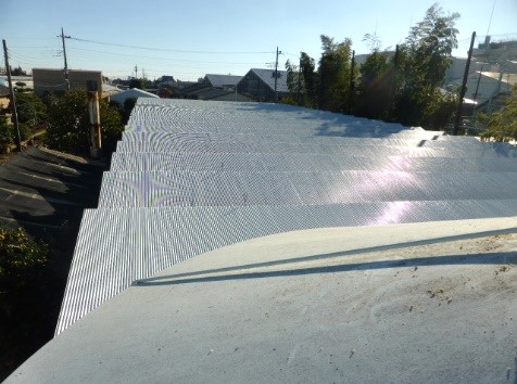 屋根の塗料による暑熱対策