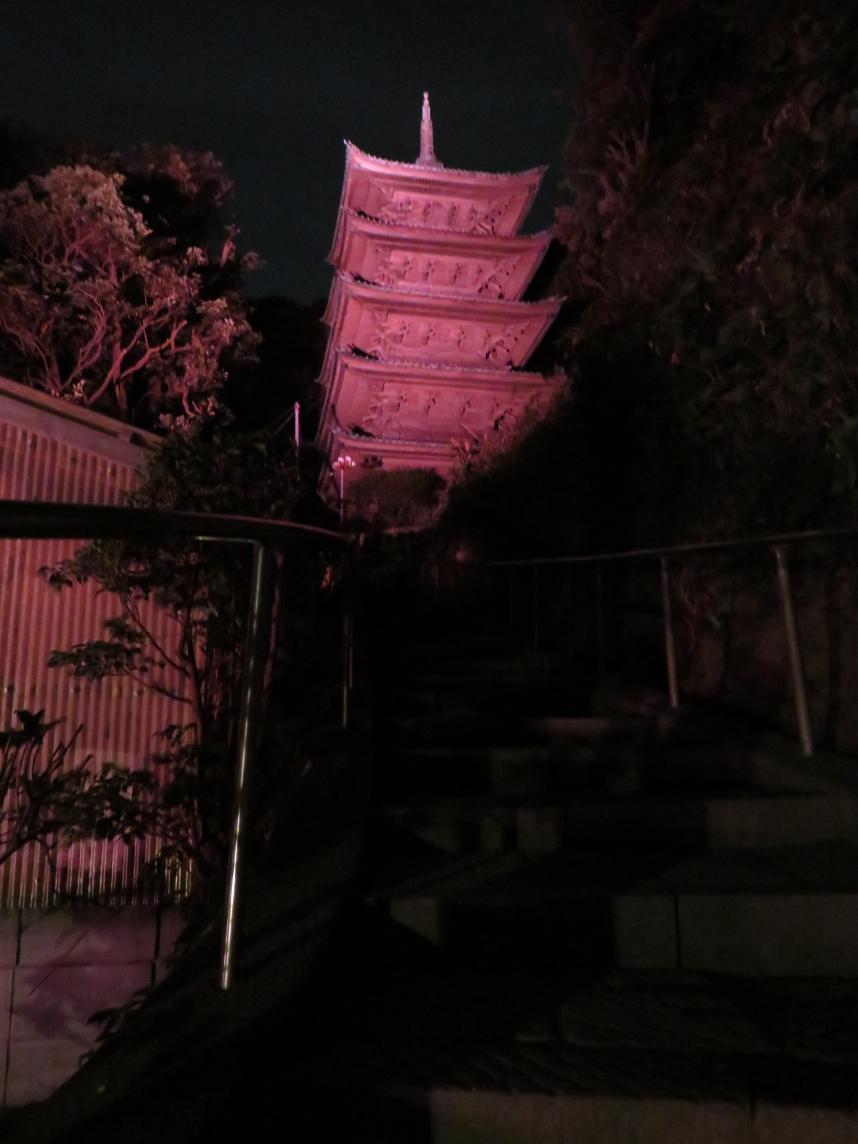 龍口寺の五重塔