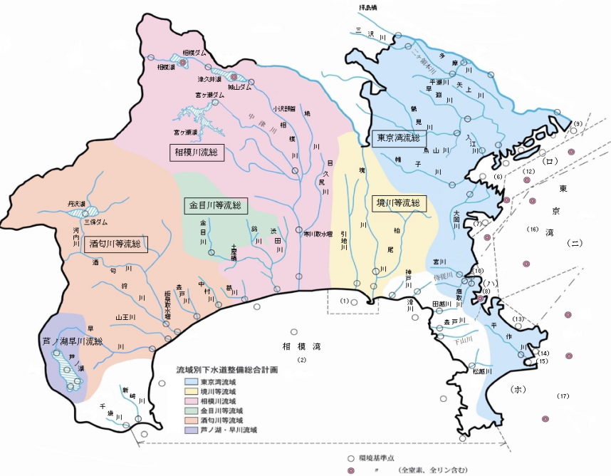 流総計画図(全県)