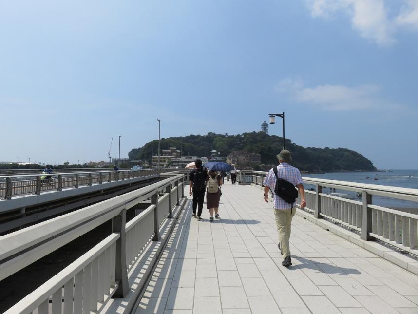 江の島までの歩道