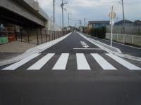 国道129号（戸田立体）市道付替工事完成写真