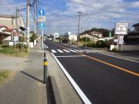県道62号（南金目）道路補修工事完成写真