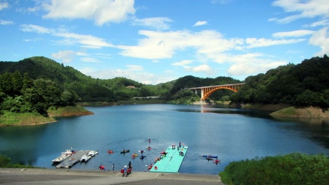 宮ケ瀬湖カヌー場